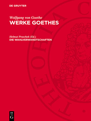 cover image of Die Wahlverwandtschaften